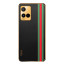 Vaku ® Vivo Y21A Felix Line Leather Stitched Gold Electroplated Soft TPU Back Cover Case