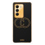 Vaku ® Vivo Y100 4G Skylar Leather Pattern Gold Electroplated Soft TPU Back Cover