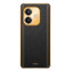 Vaku ® Oppo A3X 5G Luxemberg Leather Pattern Gold Electroplated Soft TPU Back Cover