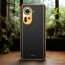 Vaku ® Oppo Reno11 5G Luxemberg Leather Pattern Gold Electroplated Soft TPU Back Cover