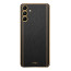 Vaku ® Samsung Galaxy A35 5G Luxemberg Leather Pattern Gold Electroplated Soft TPU Back Cover