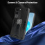 Vaku ® Vivo V29 5G Valor Military Grade Armor Case with Built-in Kickstand Shockproof Back Cover