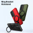 Vaku ® Samsung Galaxy S23 FE Astor Military Grade Armor Protective Case with Ring Bracket Kickstand Back cover