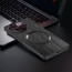 Vaku ® Vivo V30e 5G Diamond Plume Pattern Magnetic Magsafe Matte Soft-Touch Texture Back Cover