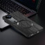 Vaku ® Vivo V40 5G Diamond Plume Pattern Magnetic Magsafe Matte Soft-Touch Texture Back Cover