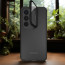 Vaku ® Samsung Galaxy S23 Plus Rime Frosted Translucent Camera Protector Case with Built-in Stash Stand Back Cover