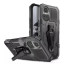 Vaku ® Oppo Reno10 Pro 5G Vanguard Military Grade Armor Case with Metal Belt Clip Kickstand Back Cover