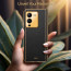Vaku ® Vivo V25 Pro Luxemberg Leather Pattern Gold Electroplated Soft TPU Back Cover