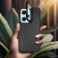Vaku ® Xiaomi Redmi Note 12 5G Rime Frosted Translucent Camera Protector Case with Built-in Stash Stand Back Cover