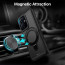Vaku ® Vivo Y22 Astor Military Grade Armor Protective Case with Ring Bracket Kickstand Back cover