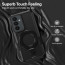 Vaku ® Samsung Galaxy A24 4G Astor Military Grade Armor Protective Case with Ring Bracket Kickstand Back cover