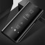 Vaku ® Samsung Galaxy S25 Ultra 5G Mate Smart Awakening Mirror Folio Metal Electroplated PC Flip Cover