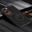 Vaku ® Vivo Y18 Lion Embossed Luxury Designer Leather Protective Back Cover