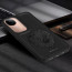Vaku ® Vivo V40e 5G Lion Embossed Luxury Designer Leather Protective Back Cover