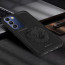 Vaku ® Vivo T3 5G Lion Embossed Luxury Designer Leather Protective Back Cover