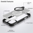 Vaku Luxos ® Apple iPhone 16 Ariston Kickmag Cover with Magnetic Alloy Ring Metal Kickstand Camera Protector Shockproof Back Cover