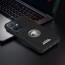 Vaku ® Vivo Y75 5G Regal Shield Metal Lion Engraved Leather Protective Back Cover