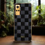 Vaku ® Vivo Y53s Cheron Leather Electroplated Soft TPU Back Cover