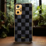 Vaku ® Redmi Note 10 Pro Cheron Leather Electroplated Soft TPU Back Cover