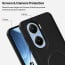 Vaku ® Vivo V29e 5G Maxtron Leather Stitched Magnetic Magsafe Non-Slip Grip Shockproof Back Cover