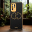 Vaku ® Oppo F19 Pro Plus 5G Skylar Leather Pattern Gold Electroplated Soft TPU Back Cover