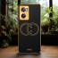 Vaku ® OnePlus Nord CE 2 5G Skylar Leather Pattern Gold Electroplated Soft TPU Back Cover