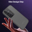 Vaku ® Samsung Galaxy S24 Ultra Rime Frosted Translucent Camera Protector Case with Built-in Stash Stand Back Cover