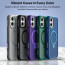Vaku Luxos ® Apple iPhone 16 Ariston Kickmag Cover with Magnetic Alloy Ring Metal Kickstand Camera Protector Shockproof Back Cover
