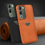 Vaku Luxos ® Vivo Y200 5G Nyxen Premium Leather Stitched Soft Shockproof Protective Back Cover