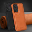 Vaku ® Samsung Galaxy A33 5G Luxe Premium Leather Stitched Non-Slip Grip Protective Back Cover