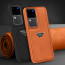 Vaku Luxos ® Vivo V30 5G Nyxen Premium Leather Stitched Soft Shockproof Protective Back Cover