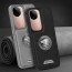 Vaku ® Vivo V40e 5G Regal Shield Metal Lion Engraved Leather Protective Back Cover