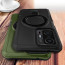 Vaku ® Xiaomi 11T Pro 5G Astor Military Grade Armor Protective Case with Ring Bracket Kickstand Back cover