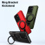 Vaku ® Vivo V25e Astor Military Grade Armor Protective Case with Ring Bracket Kickstand Back cover