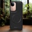 Vaku ® Vivo V40e 5G Maxtron Leather Stitched Magnetic Magsafe Non-Slip Grip Shockproof Back Cover
