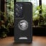 Vaku ® Samsung Galaxy F15 5G Regal Shield Metal Lion Engraved Leather Protective Back Cover