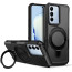 Vaku ® Vivo V27 5G Astor Military Grade Armor Protective Case with Ring Bracket Kickstand Back cover