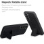 Vaku ® Samsung Galaxy S22 Plus Harbor Grip Multi-Functional Magnetic Vertical & Horizontal Stand Case TPU Back Cover