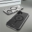 eller santé ® Apple iPhone 16 Vortex Magpro Gel Cushion Slim Fit Shockproof Certified Mag-Safe Crystal Clear Camera Metal Ring Back Cover