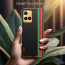 Vaku ® Vivo Y21T Felix Line Leather Stitched Gold Electroplated Soft TPU Back Cover Case