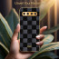 Vaku ® Samsung Galaxy S10 Cheron Series Leather Stitched Gold Electroplated Soft TPU Back Cover