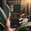 Vaku ® Oneplus Nord Skylar Leather Pattern Gold Electroplated Soft TPU Back Cover