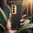 Vaku ® Oppo Reno12 5G Luxemberg Leather Pattern Gold Electroplated Soft TPU Back Cover