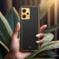 Vaku ® Redmi Note 12 Pro Plus 5G Luxemberg Series Leather Stitched Gold Electroplated Soft TPU Back Cover