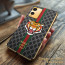 Vaku ® Vivo T1x Lynx Designer Leather Pattern Gold Electroplated Soft TPU Back Cover Case