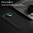 Vaku ® Vivo Y58 5G Luxe Premium Leather Stitched Non-Slip Grip Protective Back Cover