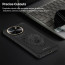 Vaku ® Vivo T3x 5G Lion Embossed Luxury Designer Leather Protective Back Cover