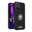 Vaku ® Vivo Y75 5G Regal Shield Metal Lion Engraved Leather Protective Back Cover