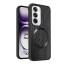 Vaku ® Oppo Reno12 5G Diamond Plume Pattern Magnetic Magsafe Matte Soft-Touch Texture Back Cover