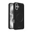 Vaku ® Apple iPhone 16 Plus Maxtron Leather Stitched Magnetic Magsafe Non-Slip Grip Shockproof Back Cover
